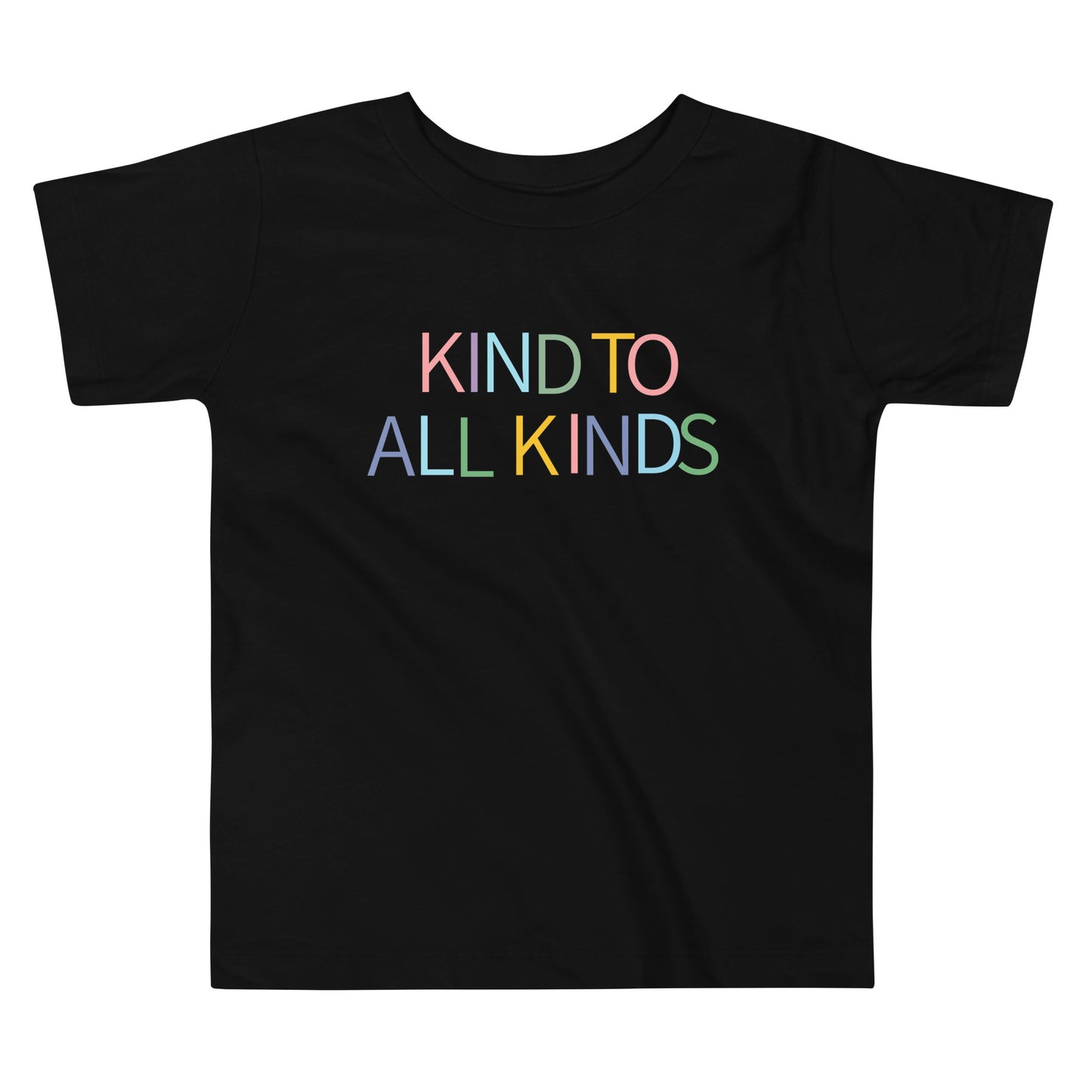 Kind To All Kinds Toddler Short Sleeve Tee